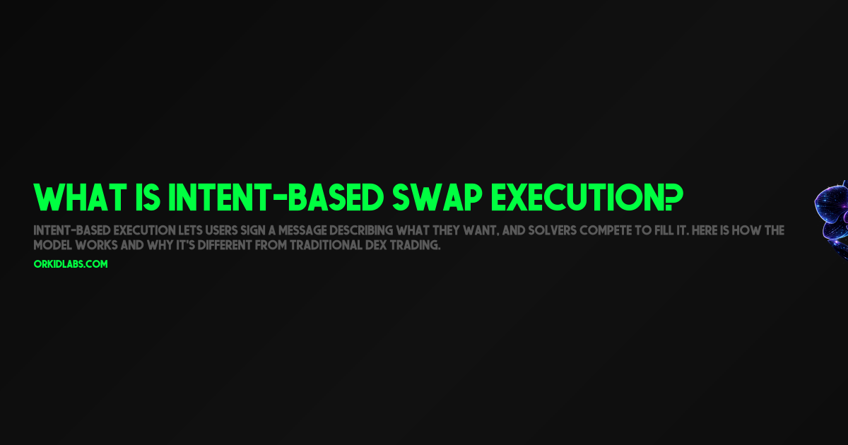 What Is Intent-Based Swap Execution?