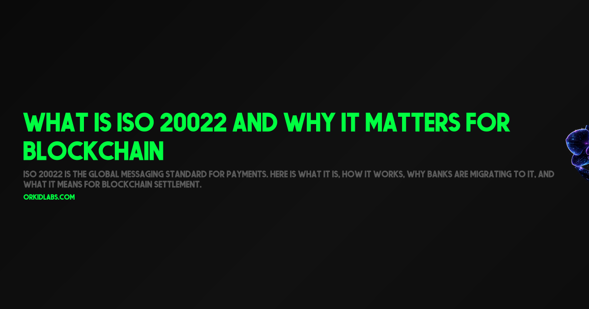 What Is ISO 20022 and Why It Matters for Blockchain
